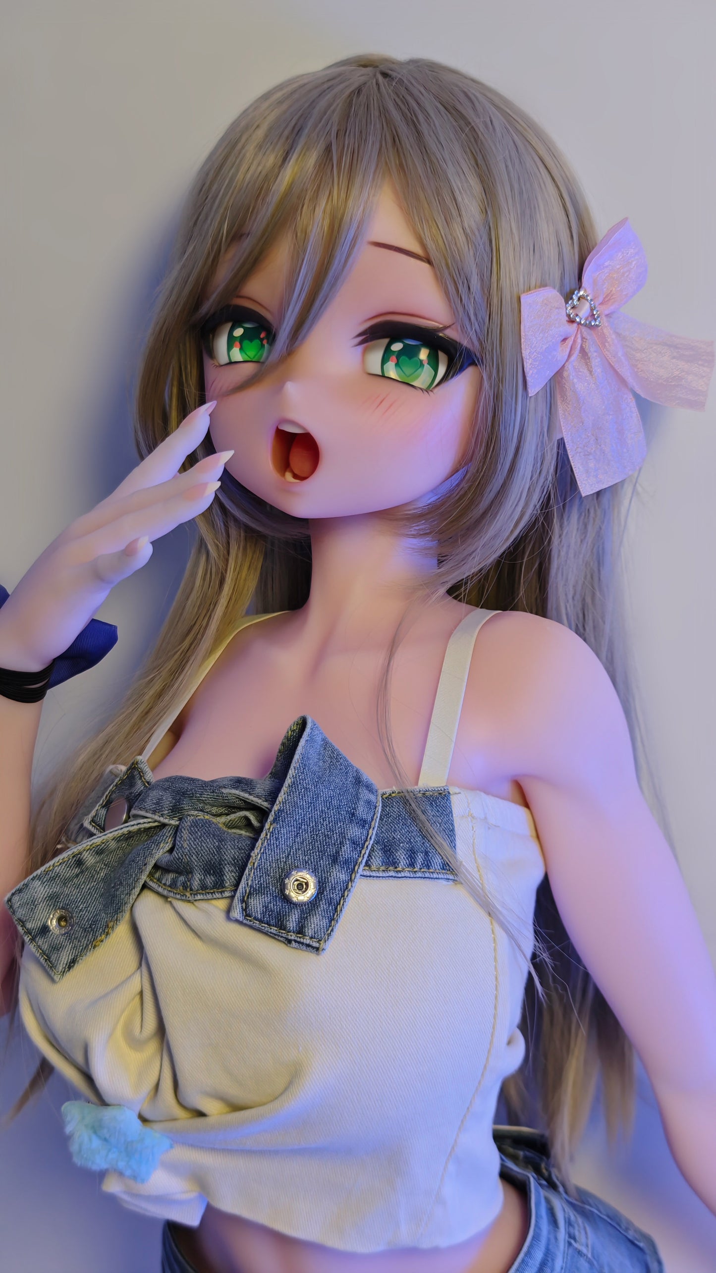 ElsaBabe 148 cm Anime-Puppe Platin-Silikon-Sexpuppe Erotisches Spielzeug mit Metallskelett, Furukawa Natsuki