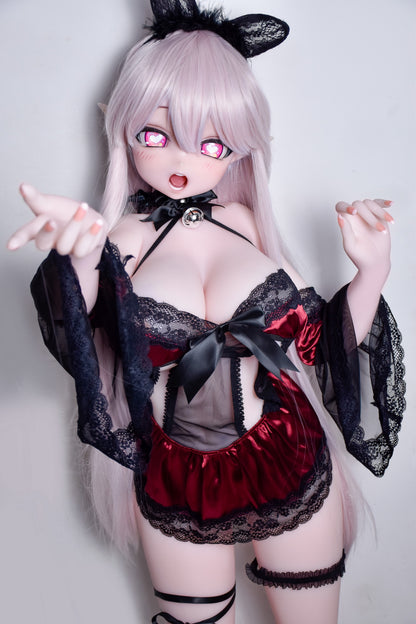 ElsaBabe 148 cm Anime-Puppe Platin-Silikon-Sexpuppe Erotisches Spielzeug mit Metallskelett, Furukawa Natsuki