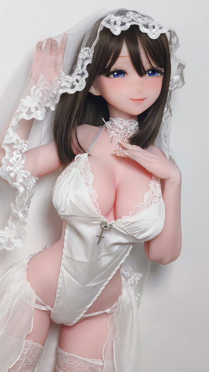 ElsaBabe 148 cm Anime-Puppe Platin-Silikon-Sexpuppe Erotisches Spielzeug mit Metallskelett, Furukawa Natsuki