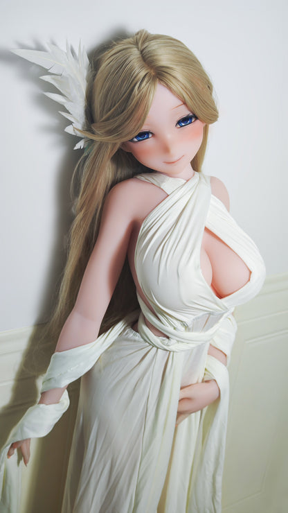 ElsaBabe 148 cm Anime-Puppe Platin-Silikon-Sexpuppe Erotisches Spielzeug mit Metallskelett, Furukawa Natsuki