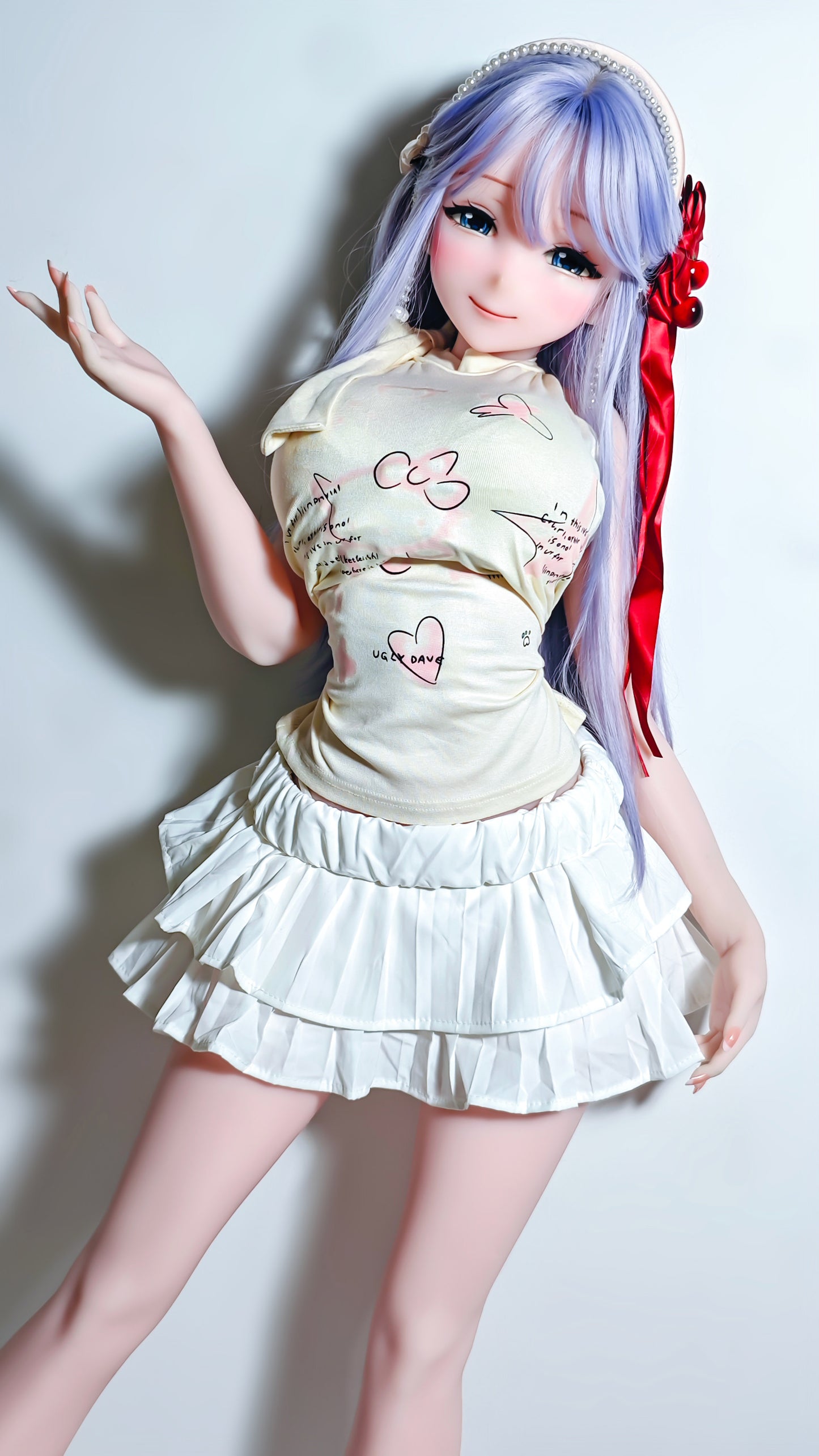 ElsaBabe 148 cm Anime-Puppe Platin-Silikon-Sexpuppe Erotisches Spielzeug mit Metallskelett, Furukawa Natsuki
