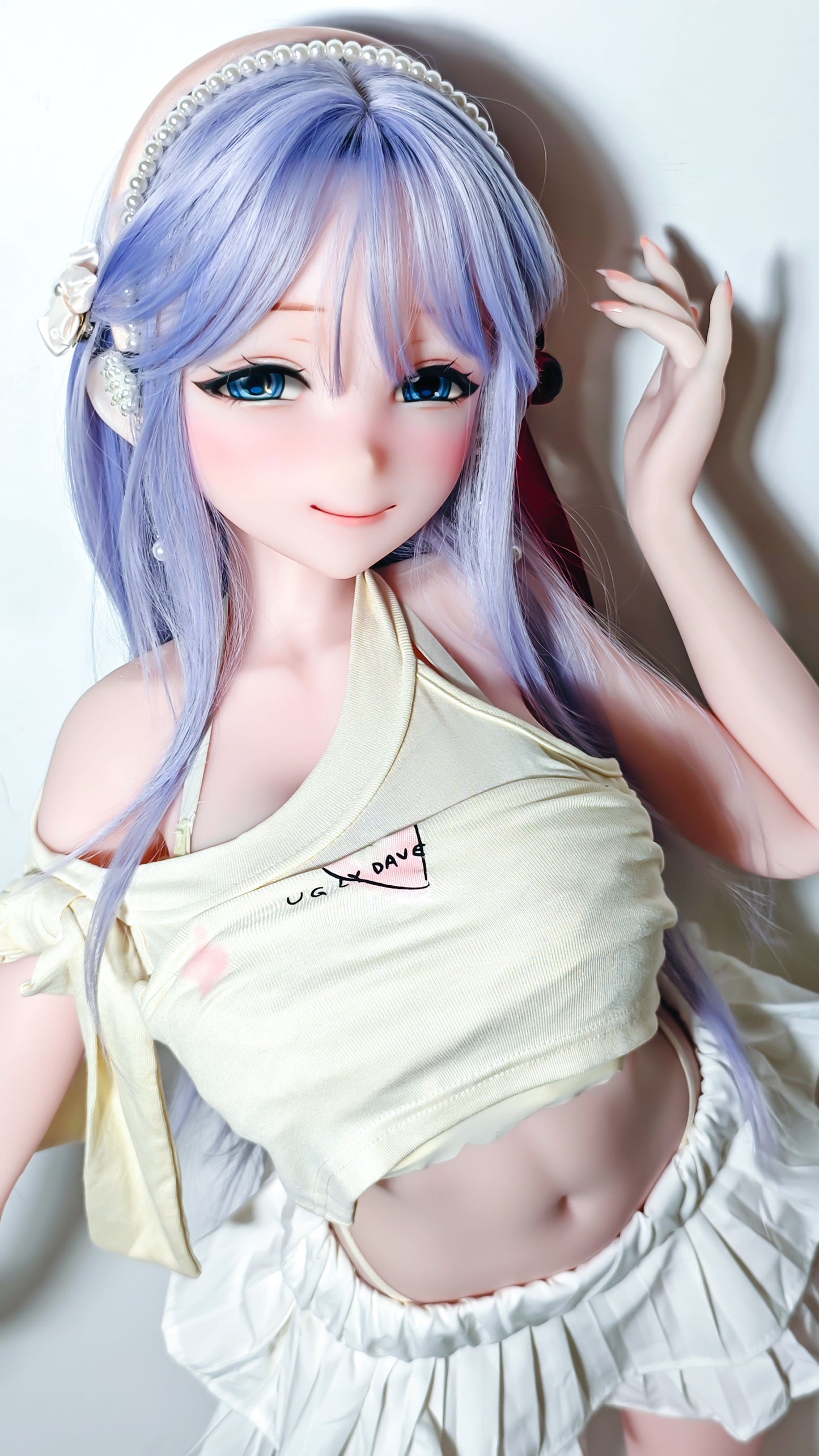 ElsaBabe 148 cm Anime-Puppe Platin-Silikon-Sexpuppe Erotisches Spielzeug mit Metallskelett, Furukawa Natsuki
