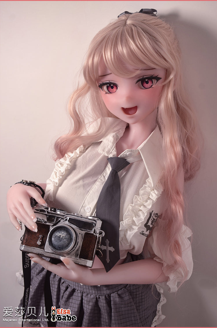 ElsaBabe 148 cm Anime-Puppe Platin-Silikon-Sexpuppe Erotisches Spielzeug mit Metallskelett, Furukawa Natsuki