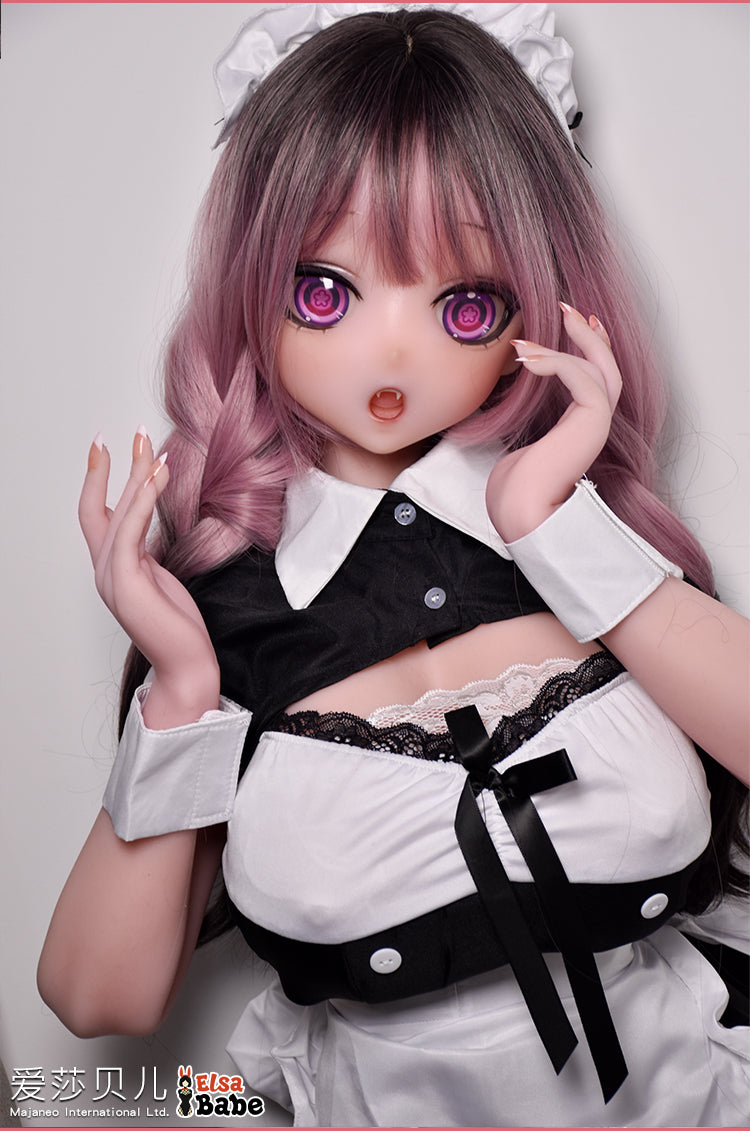 ElsaBabe 148 cm Anime-Puppe Platin-Silikon-Sexpuppe Erotisches Spielzeug mit Metallskelett, Furukawa Natsuki