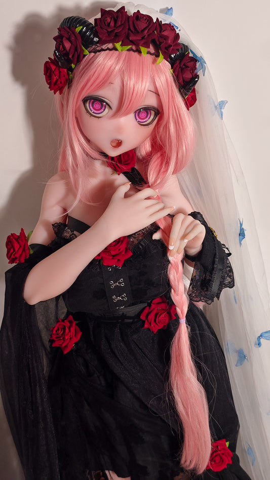 ElsaBabe Love Doll Dress Love Doll Outfit Silicone Love Doll Clothes, Hanamori Kaori - C