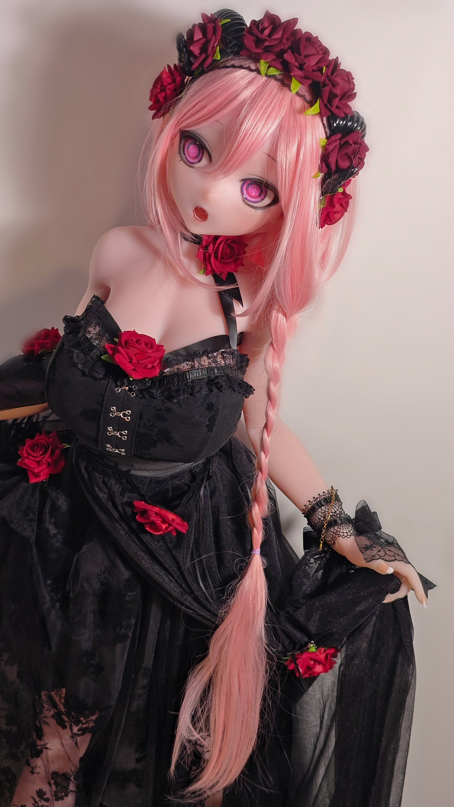 ElsaBabe Love Doll Dress Love Doll Outfit Silicone Love Doll Clothes, Hanamori Kaori - C