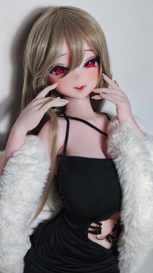 ElsaBabe 148 cm Anime-Puppe Platin-Silikon-Sexpuppe Erotisches Spielzeug mit Metallskelett, Furukawa Natsuki