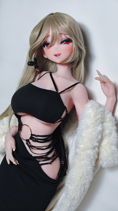 ElsaBabe 148 cm Anime-Puppe Platin-Silikon-Sexpuppe Erotisches Spielzeug mit Metallskelett, Furukawa Natsuki