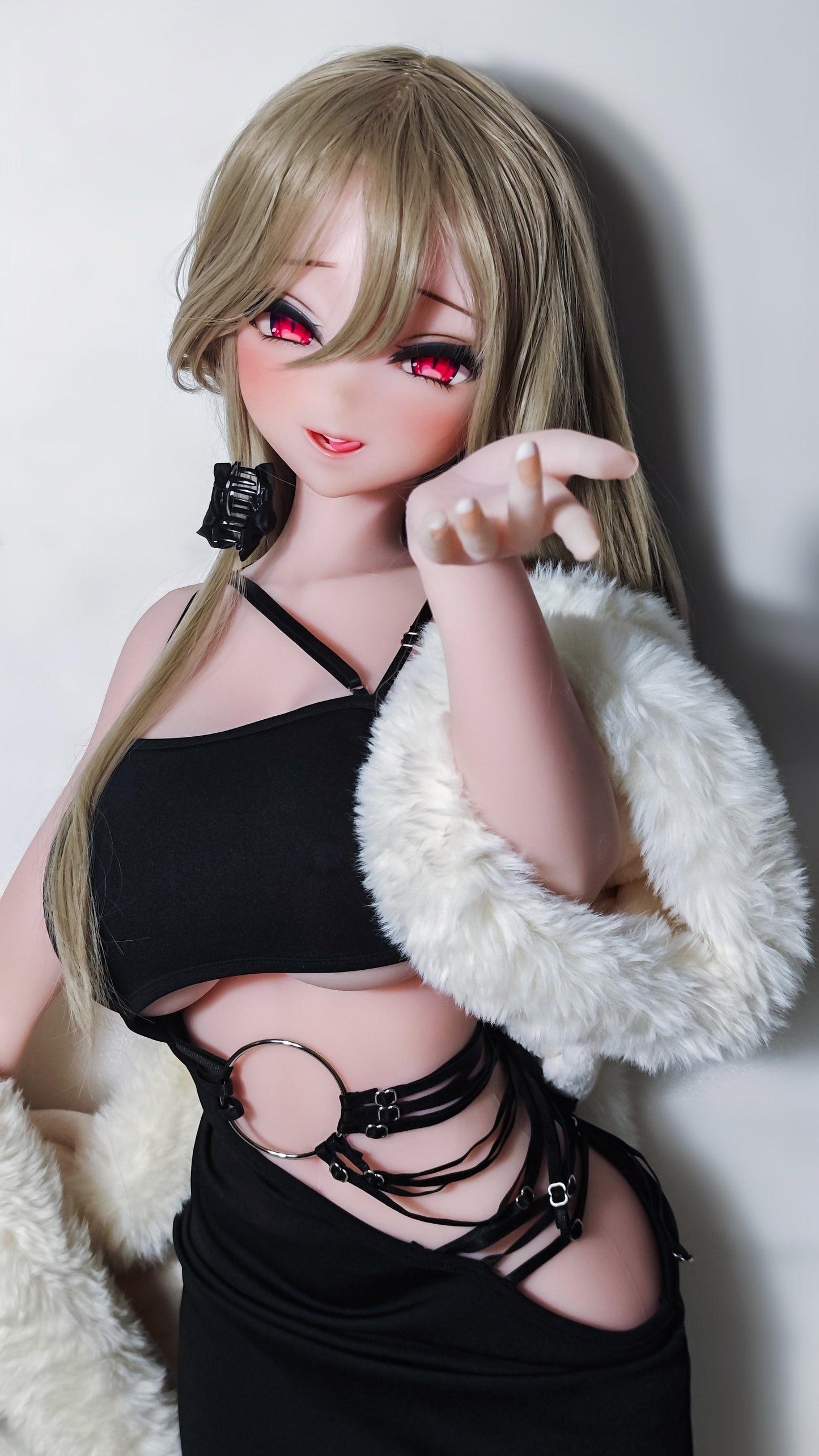 ElsaBabe 148 cm Anime-Puppe Platin-Silikon-Sexpuppe Erotisches Spielzeug mit Metallskelett, Furukawa Natsuki