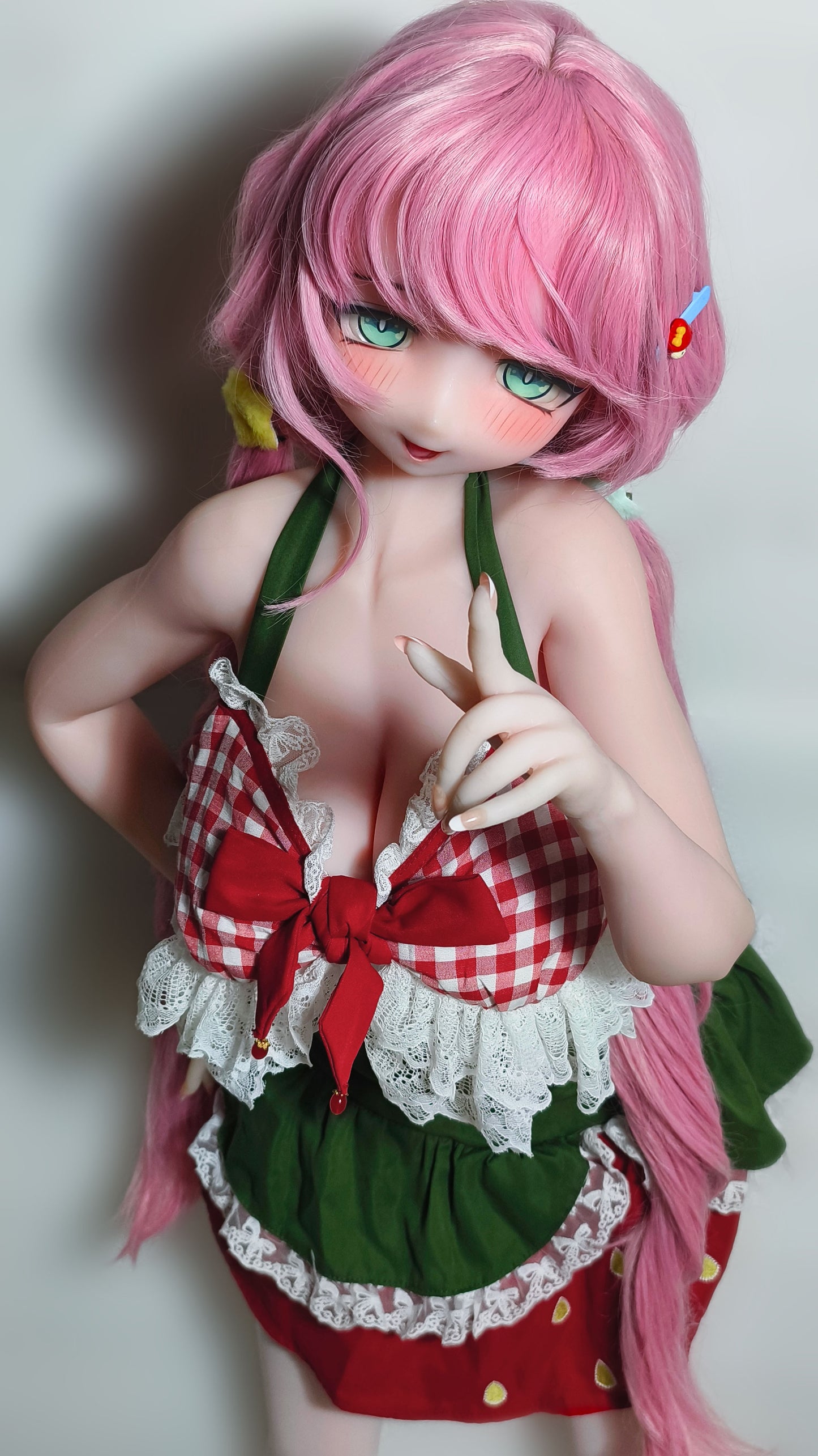 ElsaBabe 148 cm Anime-Puppe Platin-Silikon-Sexpuppe Erotisches Spielzeug mit Metallskelett, Furukawa Natsuki