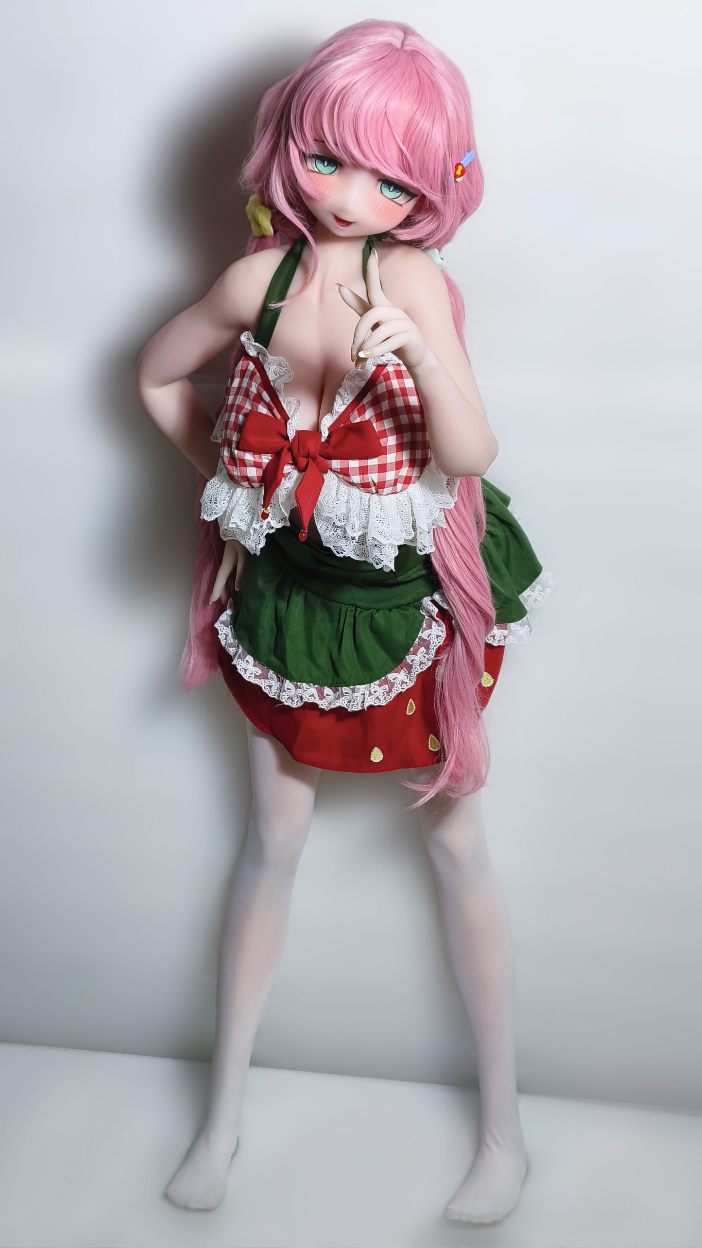 ElsaBabe 148 cm Anime-Puppe Platin-Silikon-Sexpuppe Erotisches Spielzeug mit Metallskelett, Furukawa Natsuki