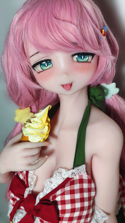 ElsaBabe 148 cm Anime-Puppe Platin-Silikon-Sexpuppe Erotisches Spielzeug mit Metallskelett, Furukawa Natsuki