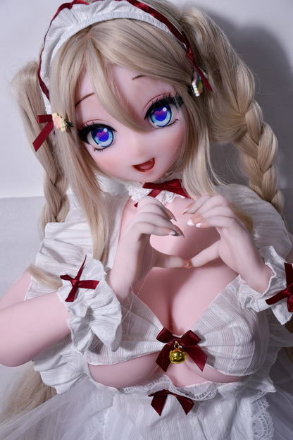 ElsaBabe 148 cm Anime-Puppe Platin-Silikon-Sexpuppe Erotisches Spielzeug mit Metallskelett, Furukawa Natsuki