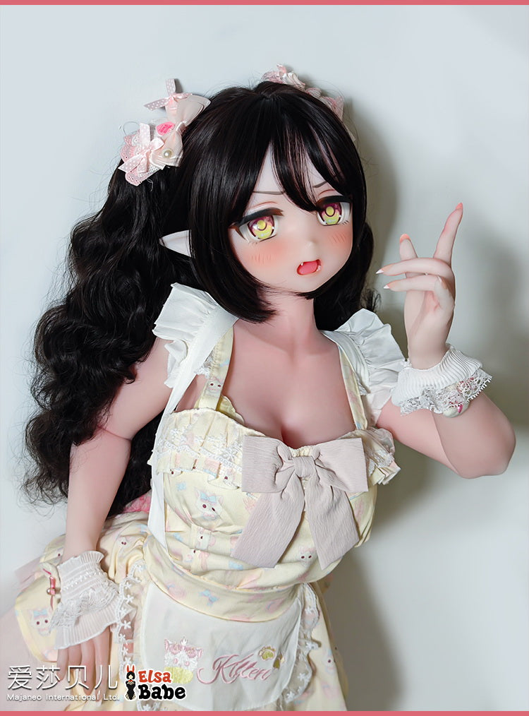 ElsaBabe 148 cm Anime-Puppe Platin-Silikon-Sexpuppe Erotisches Spielzeug mit Metallskelett, Furukawa Natsuki