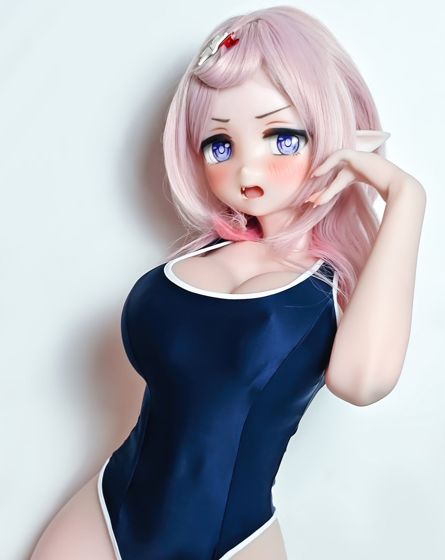ElsaBabe Silicone Doll Accessory Hair Wig of Asahina Sae