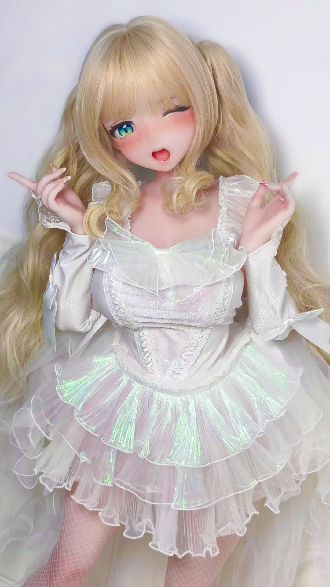 ElsaBabe Love Doll Dress Love Doll Outfit Silicone Love Doll Clothes, Ichigotani Koi - A
