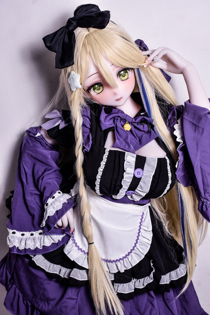 ElsaBabe 148 cm Anime-Puppe Platin-Silikon-Sexpuppe Erotisches Spielzeug mit Metallskelett, Furukawa Natsuki