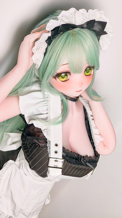 ElsaBabe 148 cm Anime-Puppe Platin-Silikon-Sexpuppe Erotisches Spielzeug mit Metallskelett, Furukawa Natsuki
