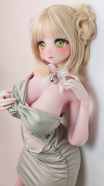 ElsaBabe 148 cm Anime-Puppe Platin-Silikon-Sexpuppe Erotisches Spielzeug mit Metallskelett, Furukawa Natsuki