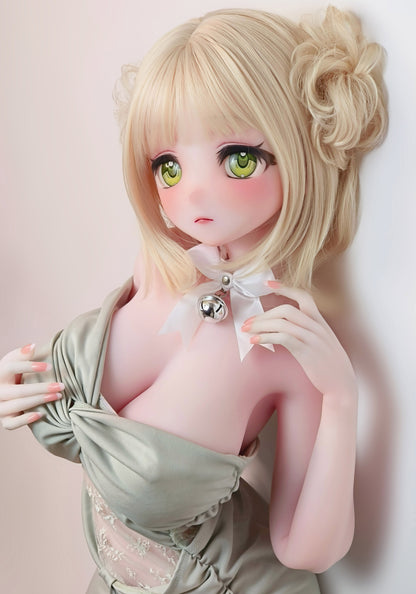 ElsaBabe 148 cm Anime-Puppe Platin-Silikon-Sexpuppe Erotisches Spielzeug mit Metallskelett, Furukawa Natsuki