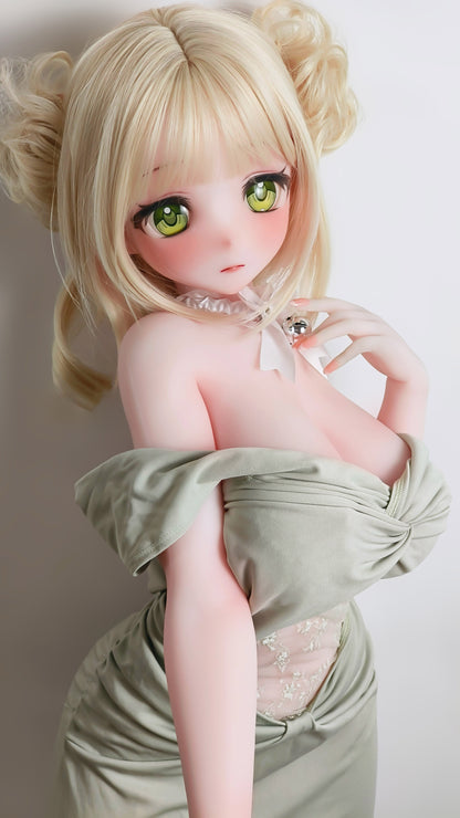ElsaBabe 148 cm Anime-Puppe Platin-Silikon-Sexpuppe Erotisches Spielzeug mit Metallskelett, Furukawa Natsuki