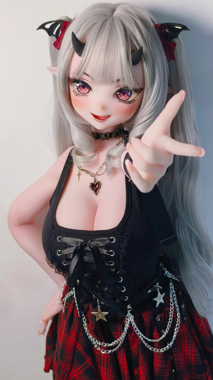 ElsaBabe 148 cm Anime-Puppe Platin-Silikon-Sexpuppe Erotisches Spielzeug mit Metallskelett, Furukawa Natsuki