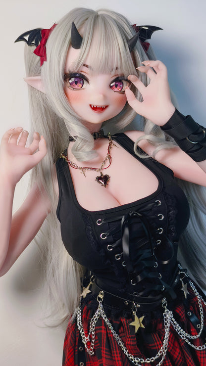 ElsaBabe 148 cm Anime-Puppe Platin-Silikon-Sexpuppe Erotisches Spielzeug mit Metallskelett, Furukawa Natsuki