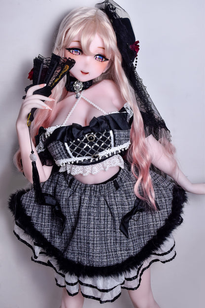 ElsaBabe 148 cm Anime-Puppe Platin-Silikon-Sexpuppe Erotisches Spielzeug mit Metallskelett, Furukawa Natsuki