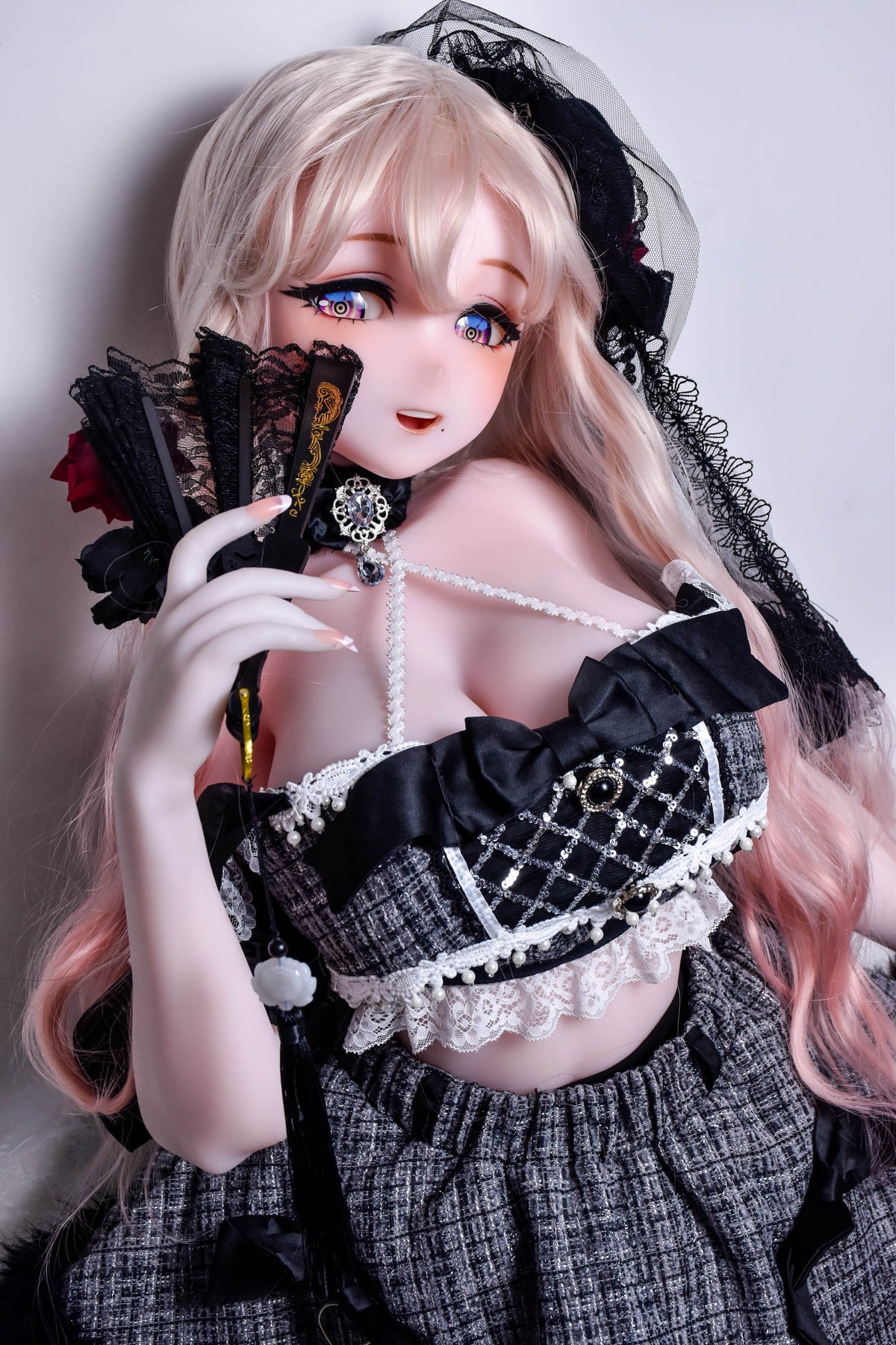 ElsaBabe 148 cm Anime-Puppe Platin-Silikon-Sexpuppe Erotisches Spielzeug mit Metallskelett, Furukawa Natsuki