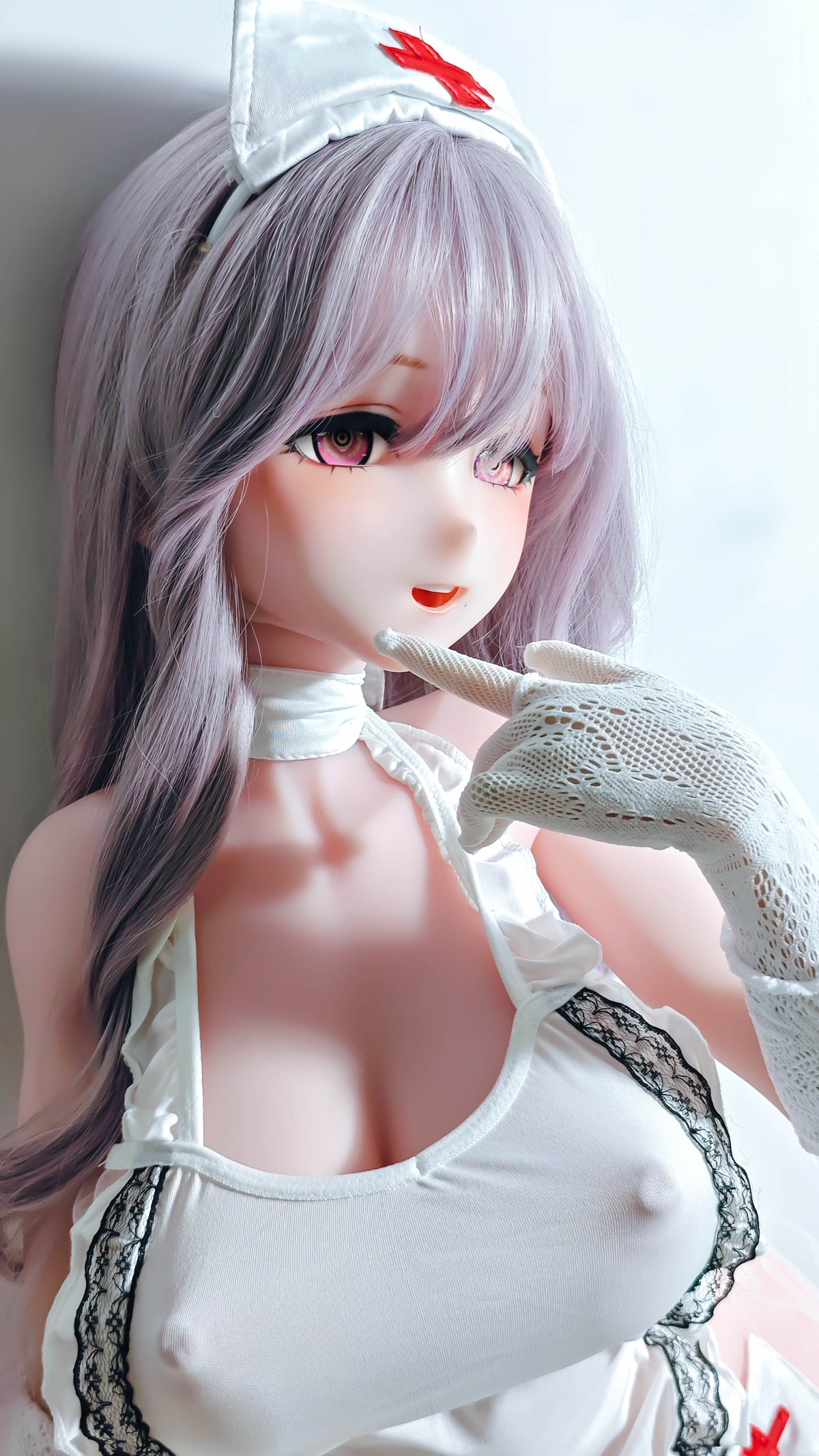 ElsaBabe 148 cm Anime-Puppe Platin-Silikon-Sexpuppe Erotisches Spielzeug mit Metallskelett, Furukawa Natsuki