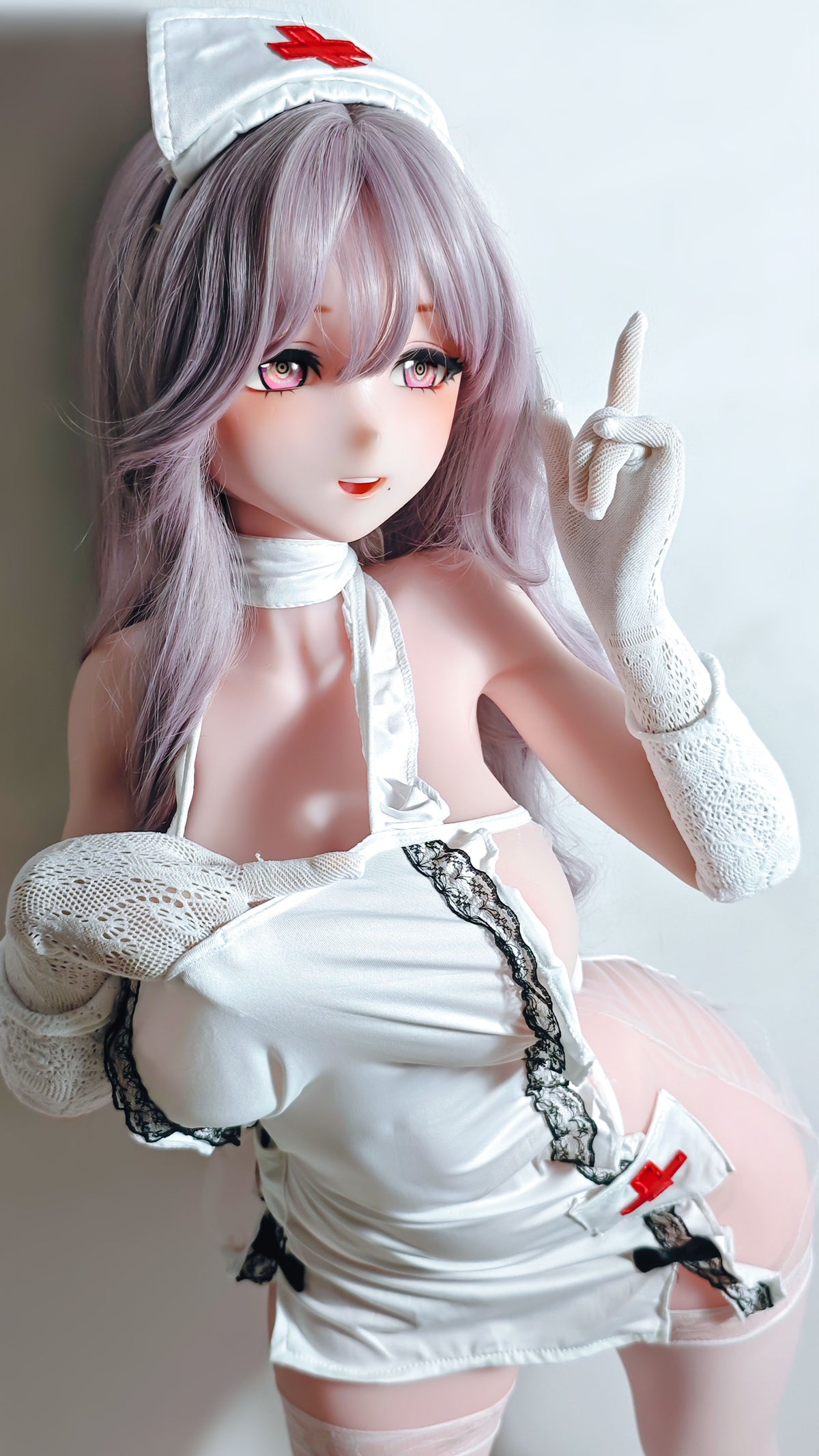 ElsaBabe 148 cm Anime-Puppe Platin-Silikon-Sexpuppe Erotisches Spielzeug mit Metallskelett, Furukawa Natsuki