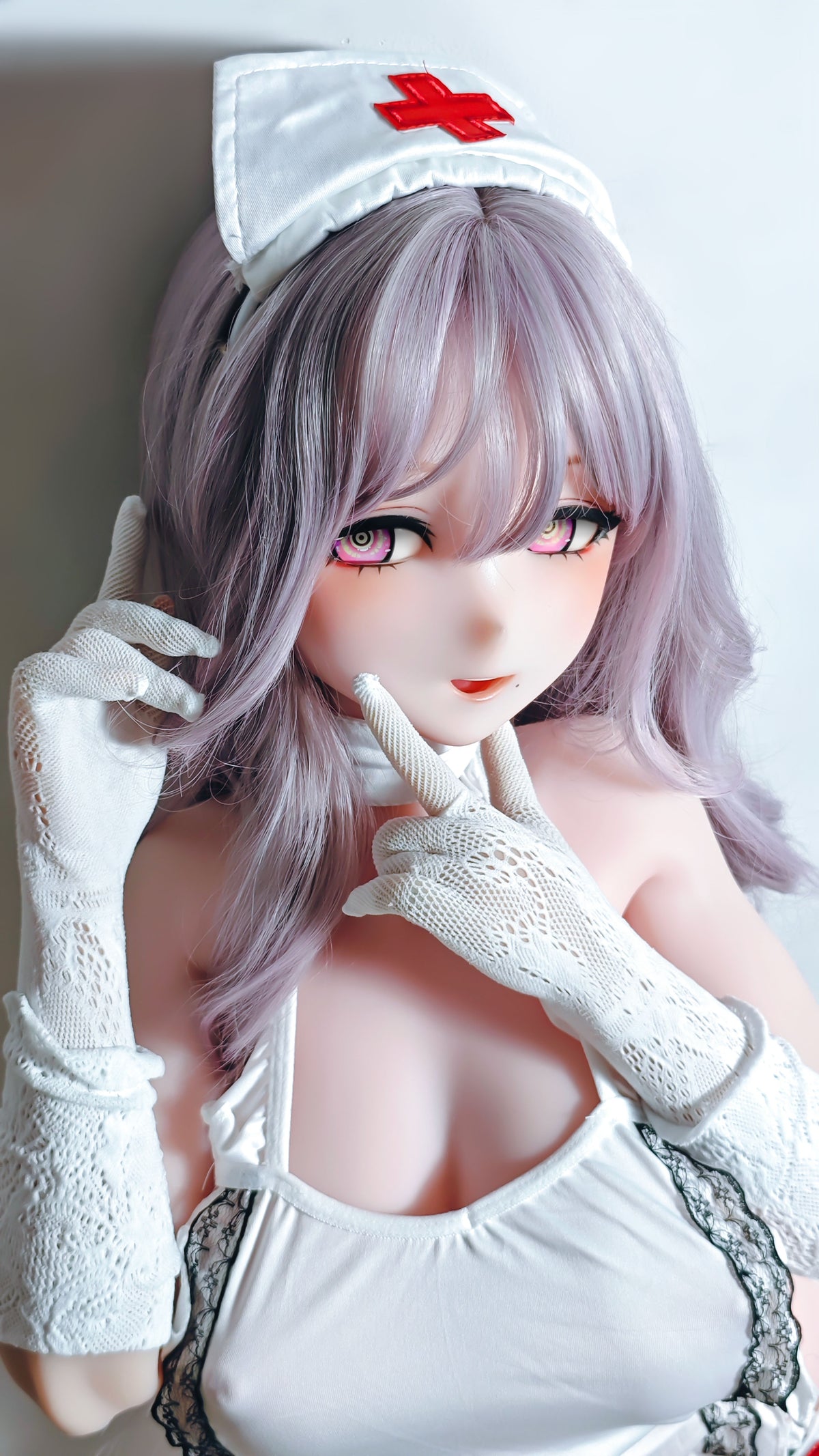 ElsaBabe 148 cm Anime-Puppe Platin-Silikon-Sexpuppe Erotisches Spielzeug mit Metallskelett, Furukawa Natsuki