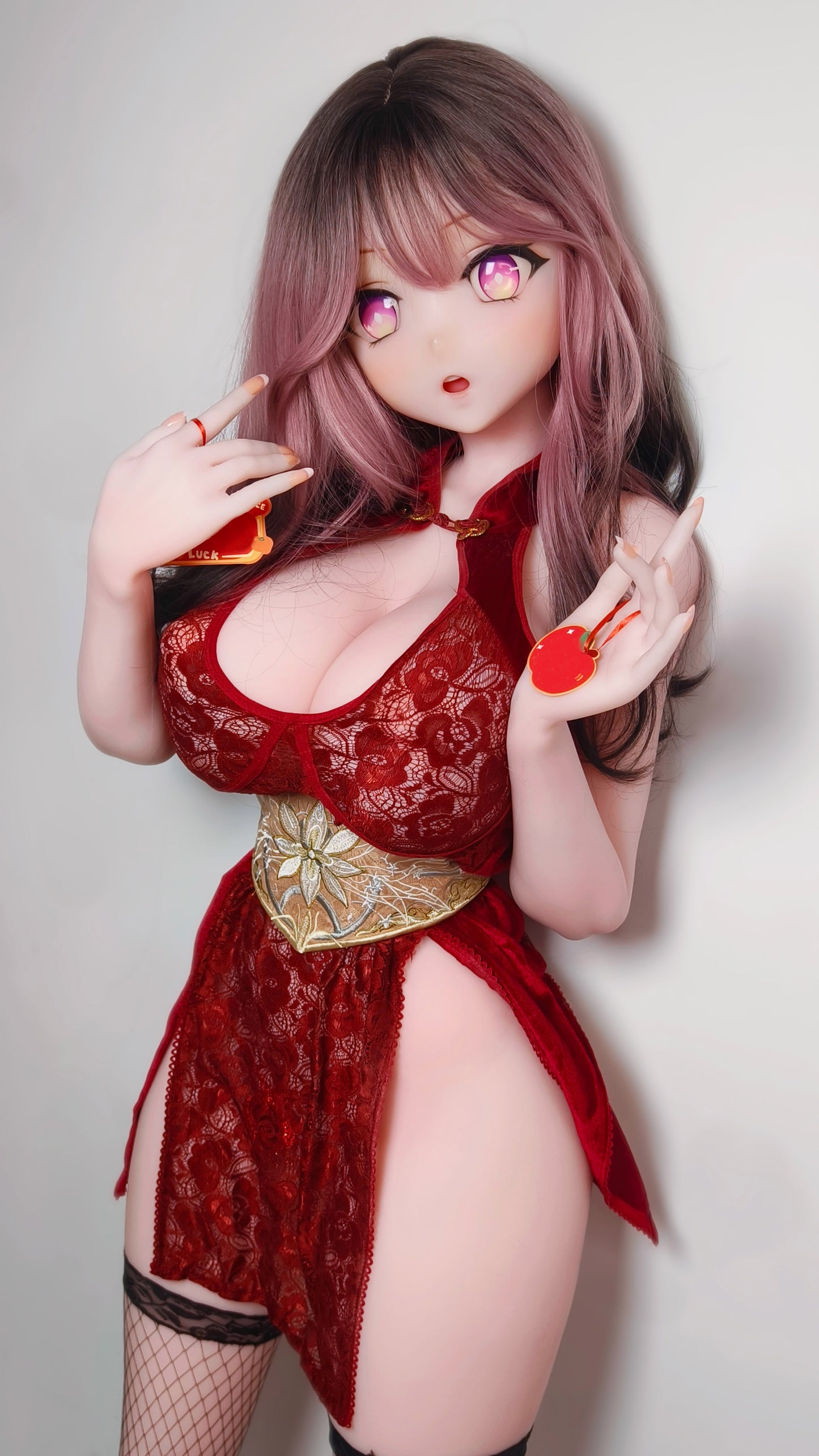 ElsaBabe 148 cm Anime-Puppe Platin-Silikon-Sexpuppe Erotisches Spielzeug mit Metallskelett, Furukawa Natsuki