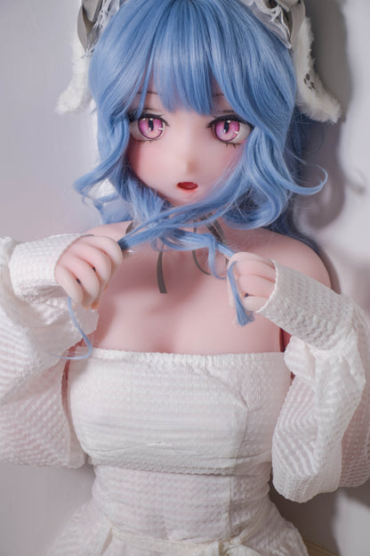 ElsaBabe 148 cm Anime-Puppe Platin-Silikon-Sexpuppe Erotisches Spielzeug mit Metallskelett, Furukawa Natsuki