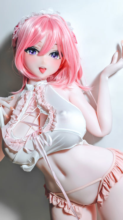 ElsaBabe 148 cm Anime-Puppe Platin-Silikon-Sexpuppe Erotisches Spielzeug mit Metallskelett, Furukawa Natsuki