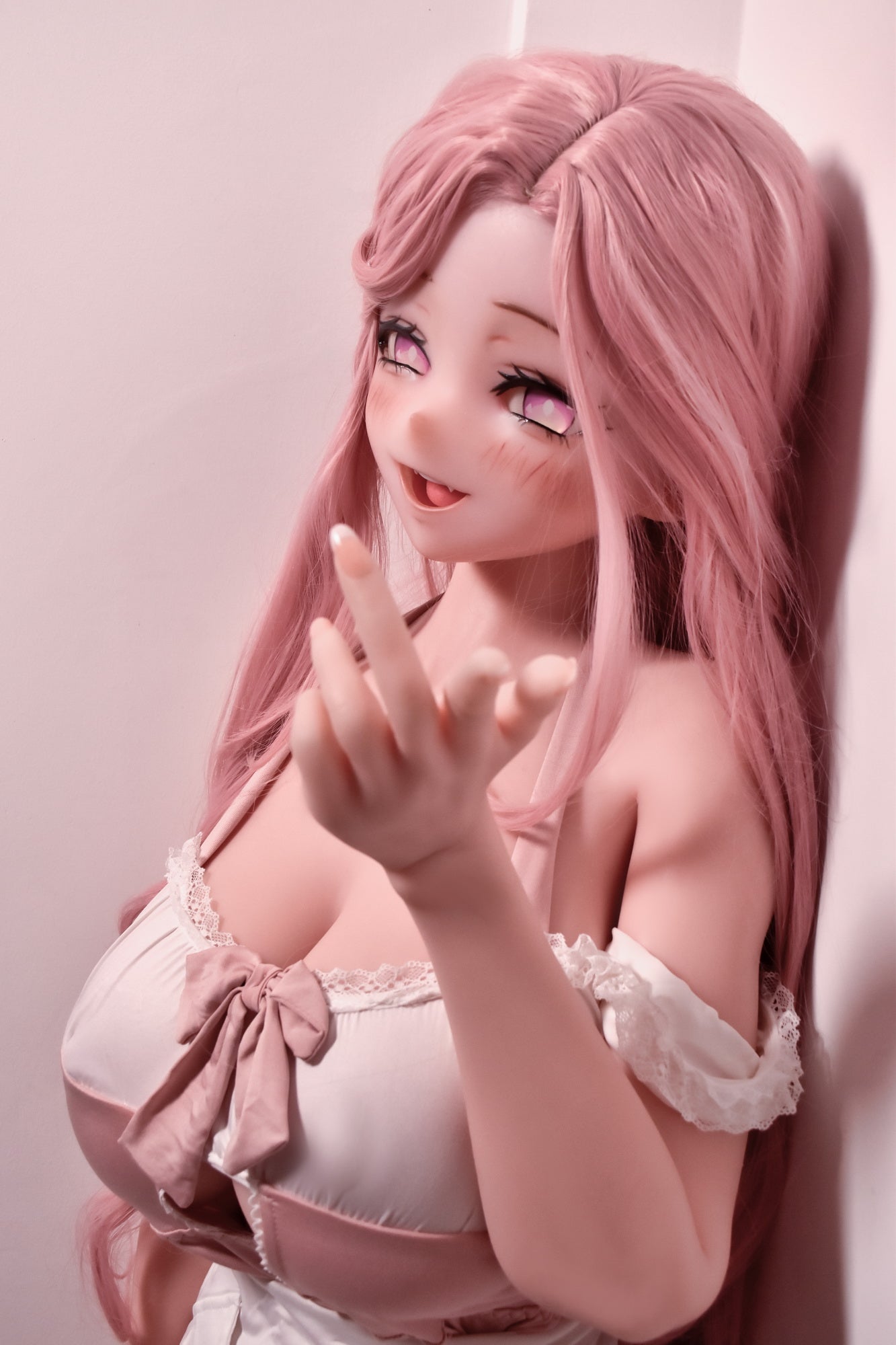 ElsaBabe 148 cm Anime-Puppe Platin-Silikon-Sexpuppe Erotisches Spielzeug mit Metallskelett, Furukawa Natsuki