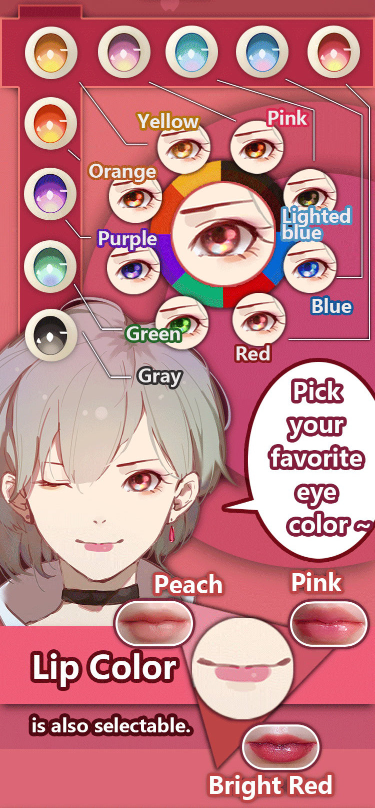 ElsaBabe Anime Doll Head Platinum Silicone Love Doll Heads Only, Hanasaka Sara