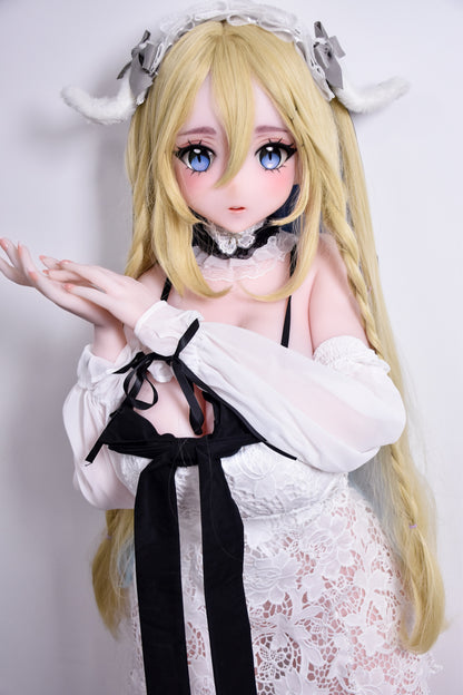 ElsaBabe 148 cm Anime-Puppe Platin-Silikon-Sexpuppe Erotisches Spielzeug mit Metallskelett, Furukawa Natsuki