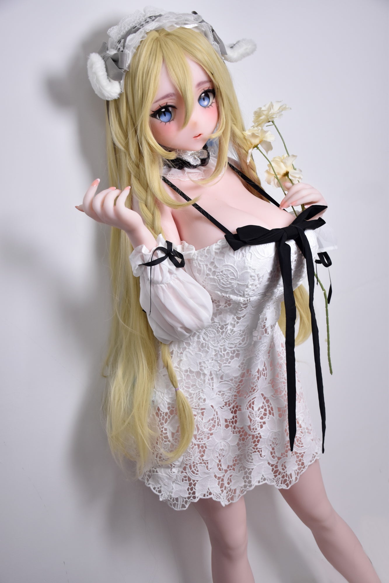 ElsaBabe 148 cm Anime-Puppe Platin-Silikon-Sexpuppe Erotisches Spielzeug mit Metallskelett, Furukawa Natsuki