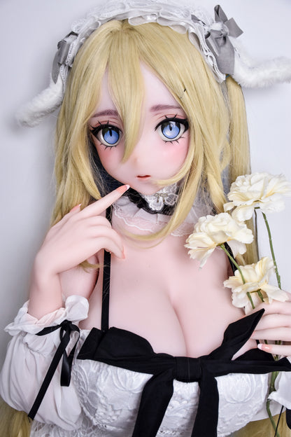 ElsaBabe 148 cm Anime-Puppe Platin-Silikon-Sexpuppe Erotisches Spielzeug mit Metallskelett, Furukawa Natsuki
