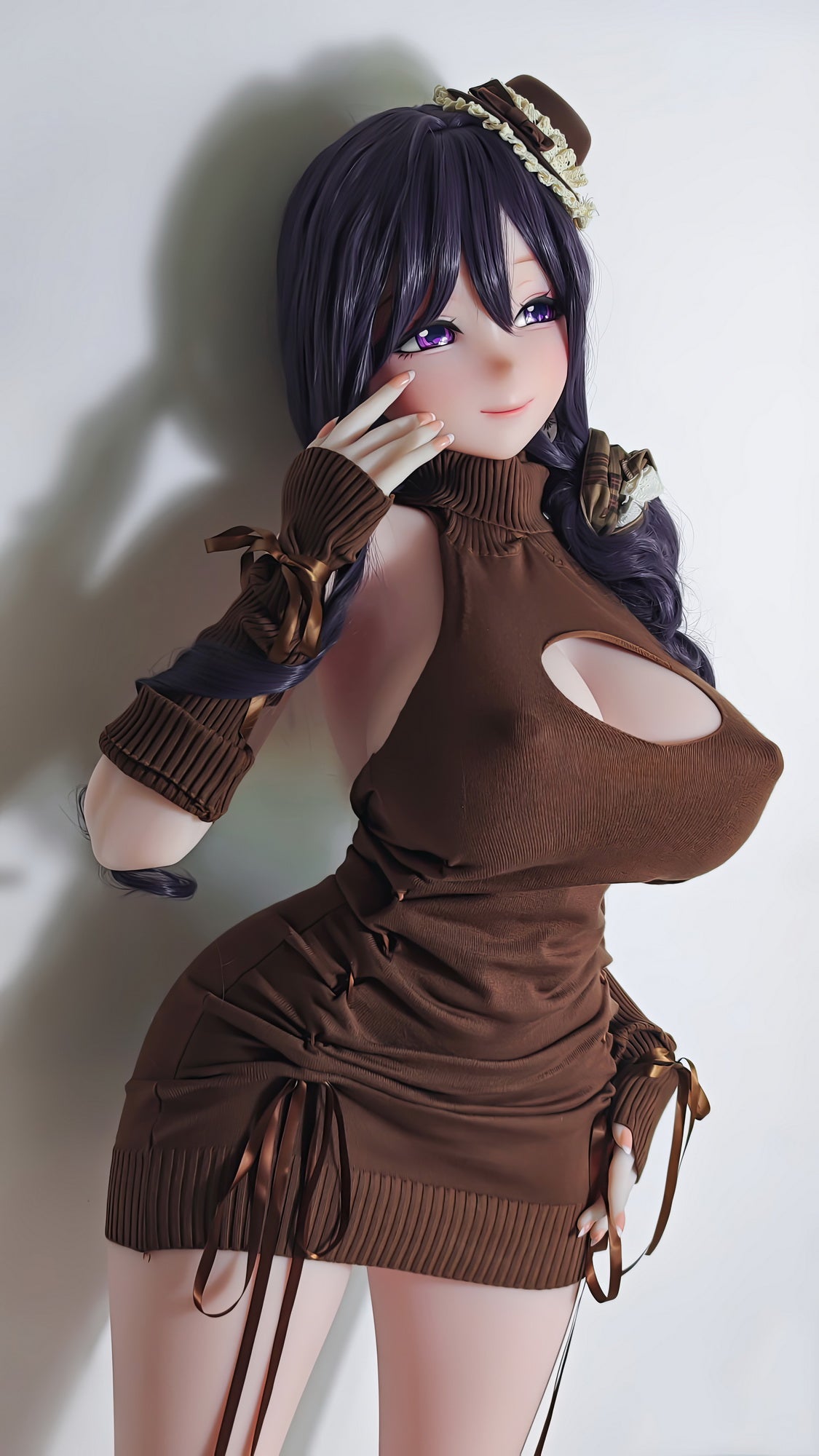 ElsaBabe 148 cm Anime-Puppe Platin-Silikon-Sexpuppe Erotisches Spielzeug mit Metallskelett, Furukawa Natsuki