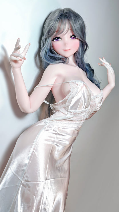 ElsaBabe 148 cm Anime-Puppe Platin-Silikon-Sexpuppe Erotisches Spielzeug mit Metallskelett, Furukawa Natsuki