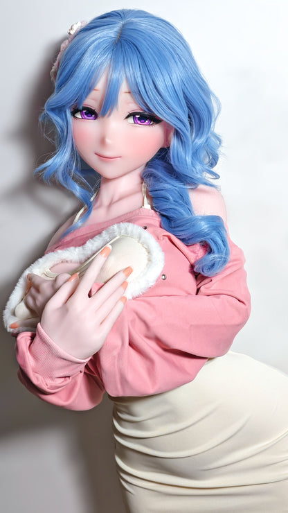 ElsaBabe 148 cm Anime-Puppe Platin-Silikon-Sexpuppe Erotisches Spielzeug mit Metallskelett, Furukawa Natsuki