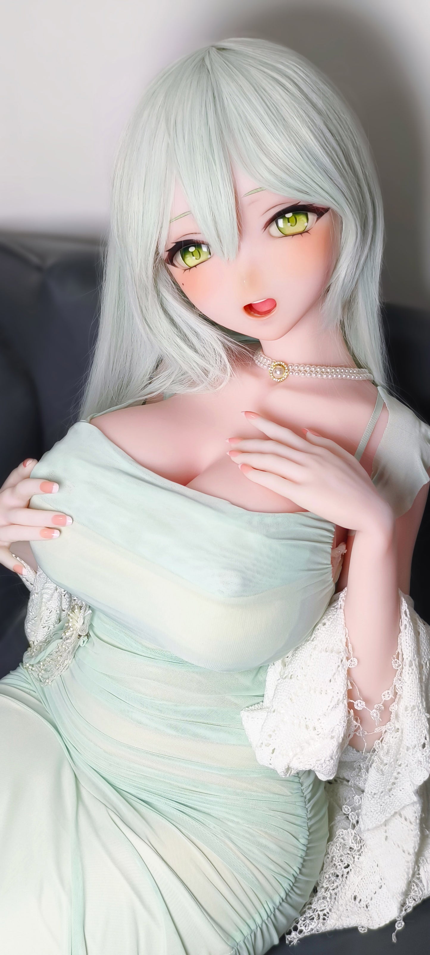 ElsaBabe Love Doll Dress Love Doll Outfit Silicone Love Doll Clothes, Tsukimi Kohaku