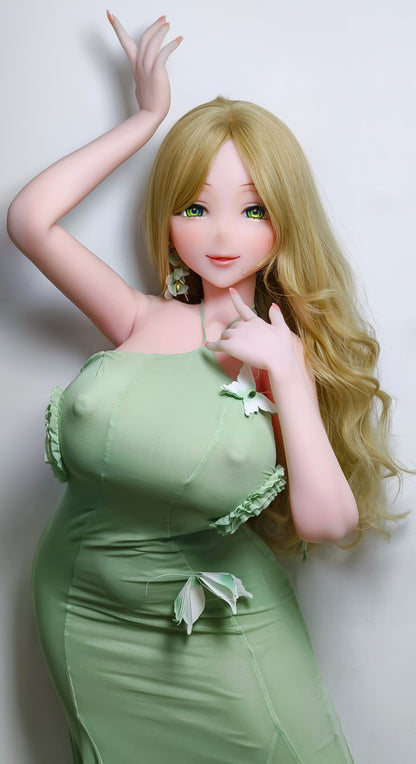 ElsaBabe Silicone Doll Accessory Hair Wig of Aono Asuka