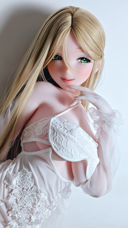 ElsaBabe 148 cm Anime-Puppe Platin-Silikon-Sexpuppe Erotisches Spielzeug mit Metallskelett, Furukawa Natsuki