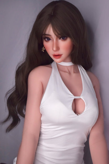 ElsaBabe 148 cm Anime-Puppe Platin-Silikon-Sexpuppe Erotisches Spielzeug mit Metallskelett, Furukawa Natsuki