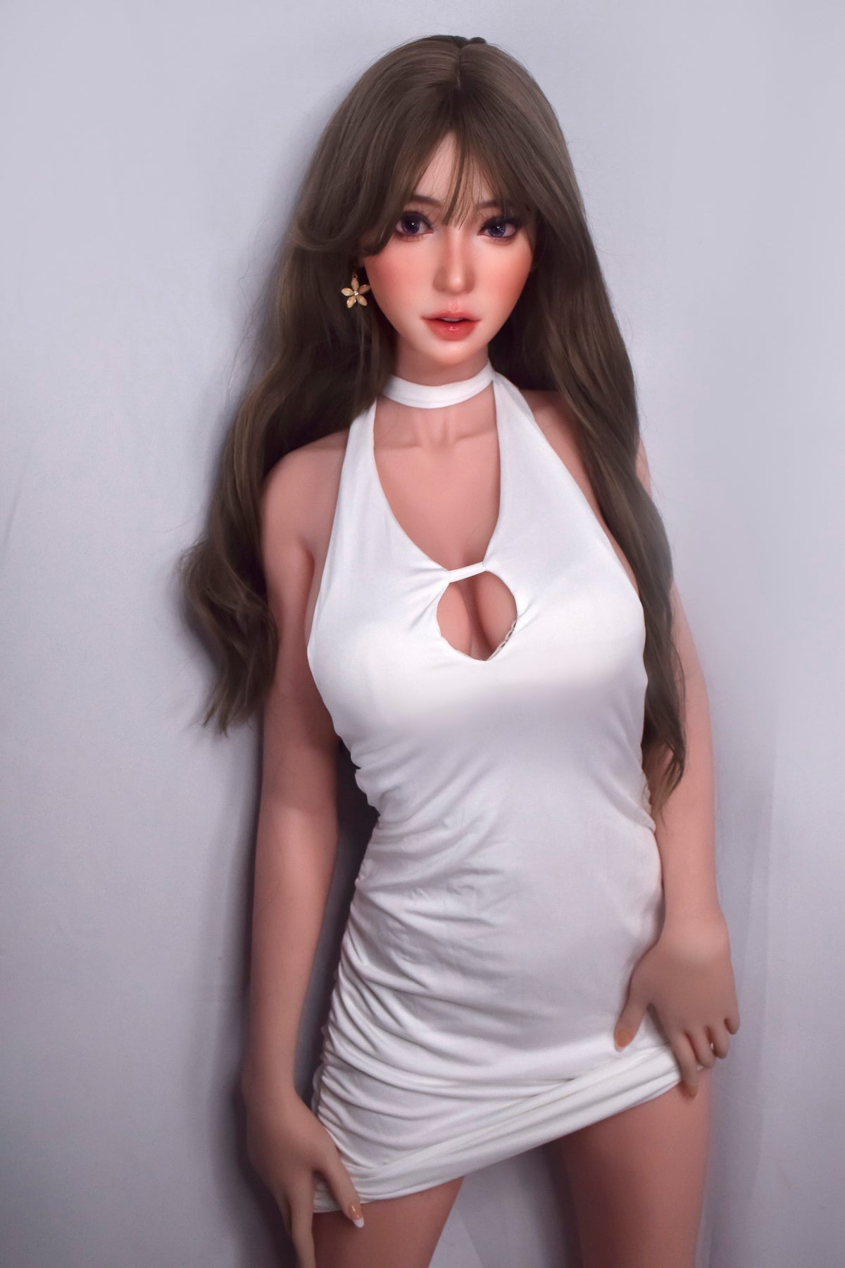 ElsaBabe 148 cm Anime-Puppe Platin-Silikon-Sexpuppe Erotisches Spielzeug mit Metallskelett, Furukawa Natsuki