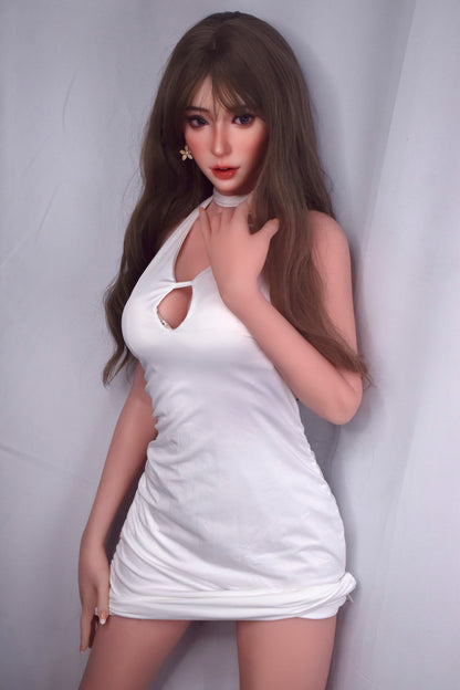 ElsaBabe 148 cm Anime-Puppe Platin-Silikon-Sexpuppe Erotisches Spielzeug mit Metallskelett, Furukawa Natsuki