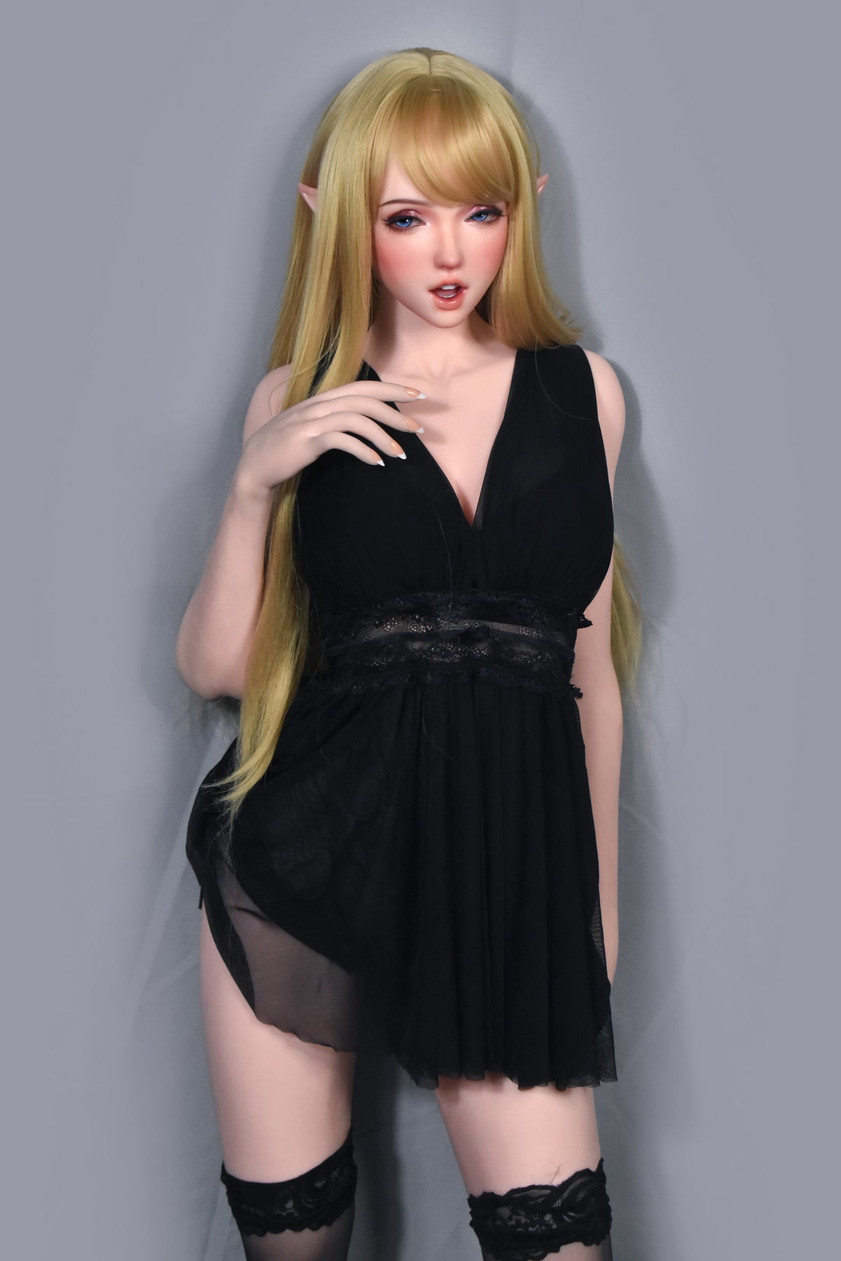 ElsaBabe 148 cm Anime-Puppe Platin-Silikon-Sexpuppe Erotisches Spielzeug mit Metallskelett, Furukawa Natsuki